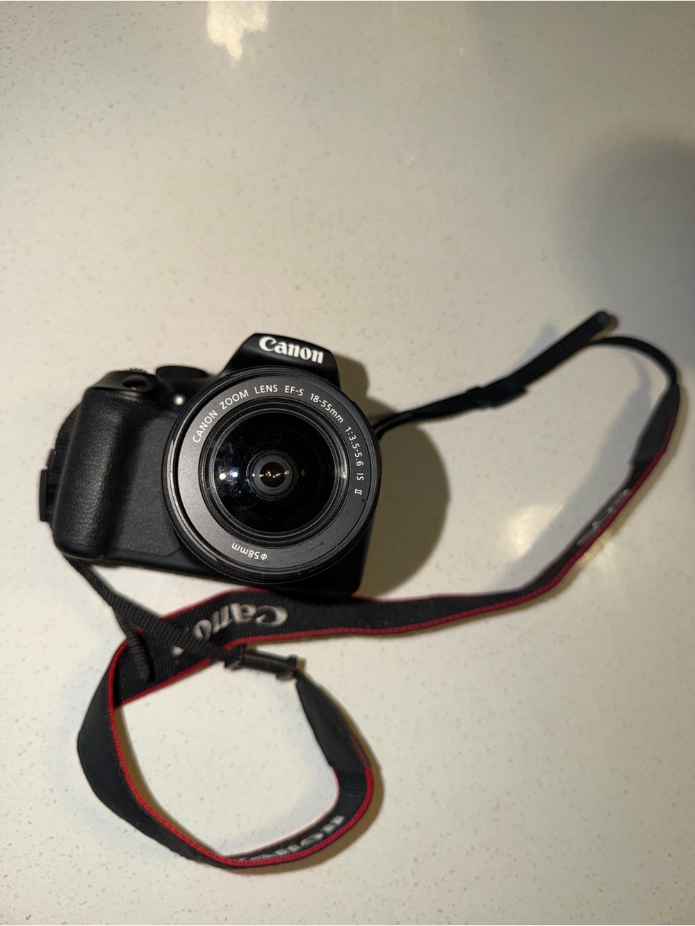 Canon EOS Rebel T6 DSLR Camera + Canon EF-S 18-55mm IS II Lens